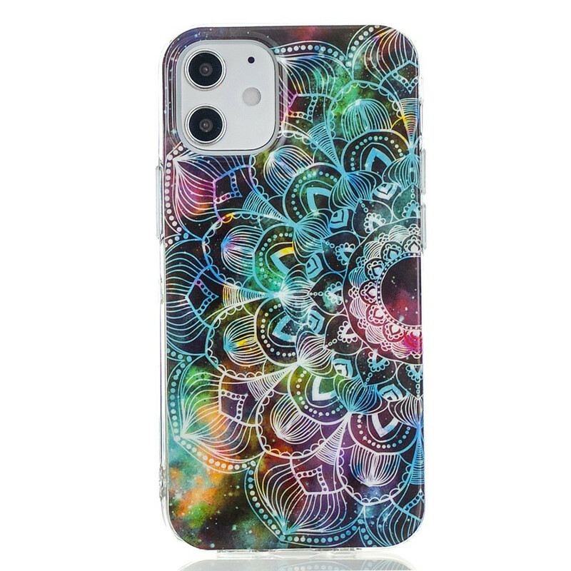 Tok iPhone 12 Mini Fluoreszkáló Virágos Sorozat