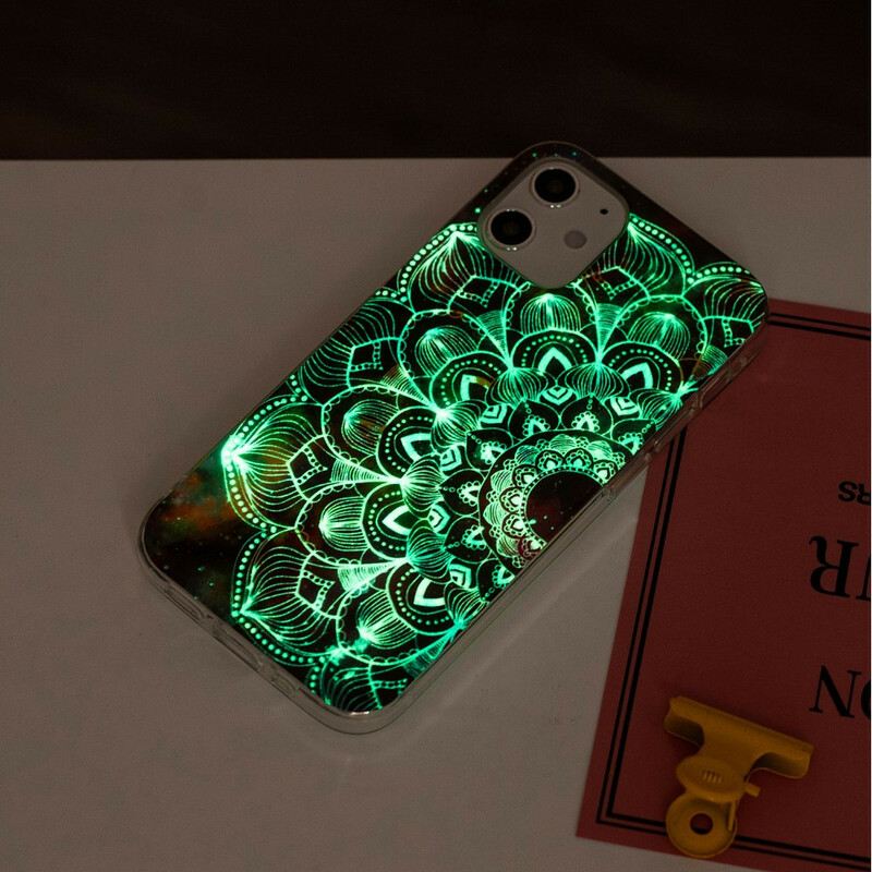 Tok iPhone 12 Mini Fluoreszkáló Virágos Sorozat