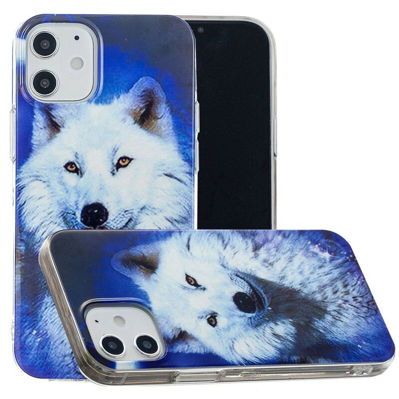 Tok iPhone 12 Mini Fluoreszkáló Wolf Sorozat