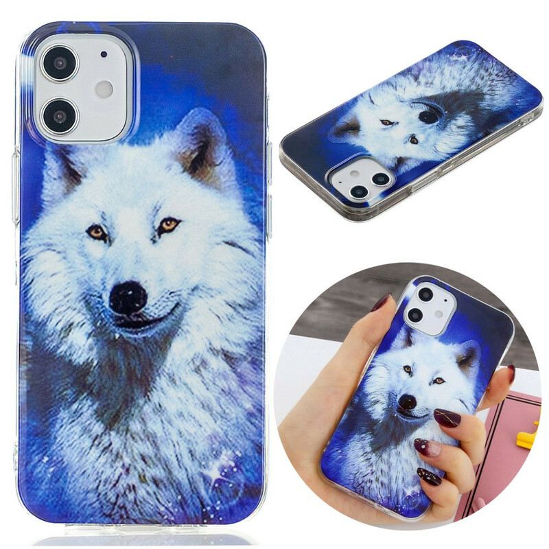 Tok iPhone 12 Mini Fluoreszkáló Wolf Sorozat