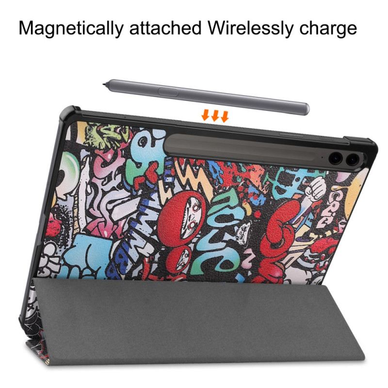 Samsung Galaxy Tab S9 Fe Plus Graffiti Ceruzatartó