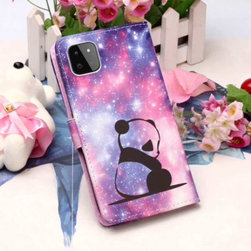 Fliptok Samsung Galaxy A22 5G Panda Galaxy