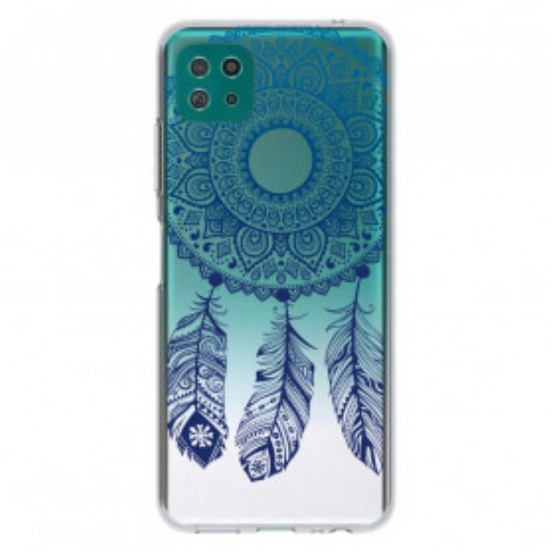 Tok Samsung Galaxy A22 5G Egyvirágú Mandala