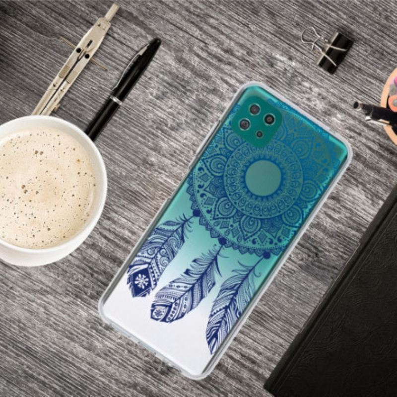 Tok Samsung Galaxy A22 5G Egyvirágú Mandala