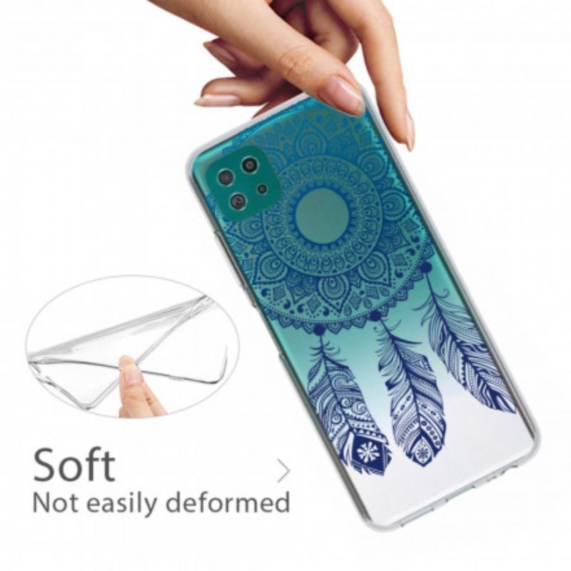 Tok Samsung Galaxy A22 5G Egyvirágú Mandala