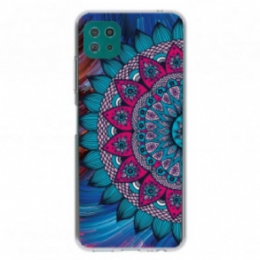 Tok Samsung Galaxy A22 5G Színes Mandala