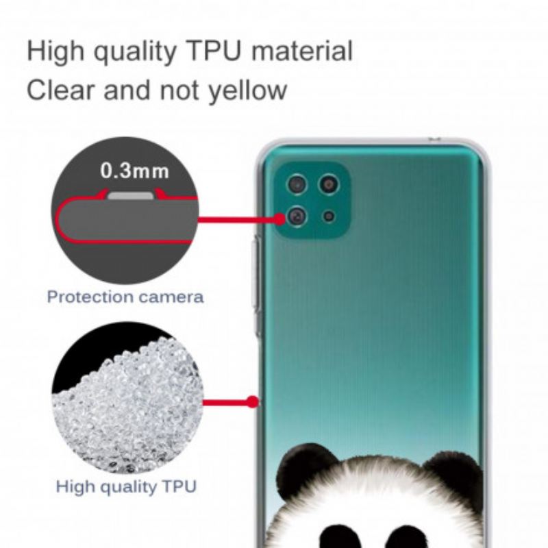 Tok Samsung Galaxy A22 5G Zökkenőmentes Panda