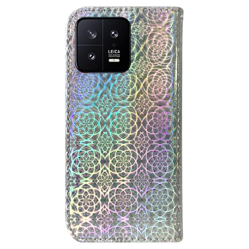 Fliptok / Bőrtok Xiaomi 13 Disco Stílusú