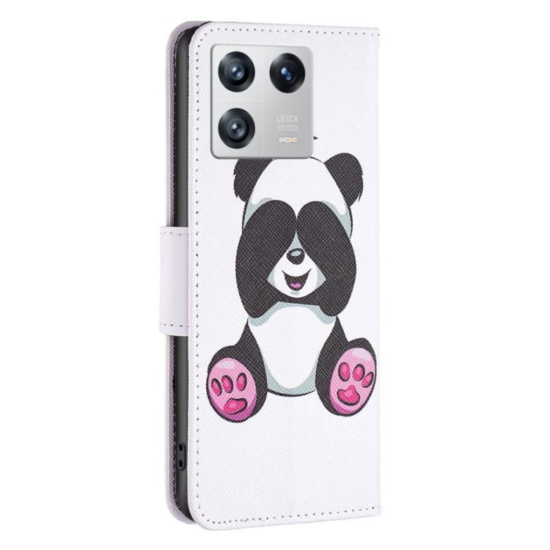 Fliptok / Bőrtok Xiaomi 13 Panda