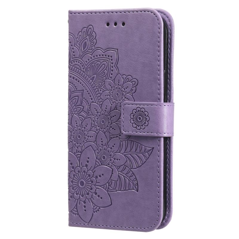 Fliptok / Bőrtok Xiaomi 13 szíjjal Pántos Mandala