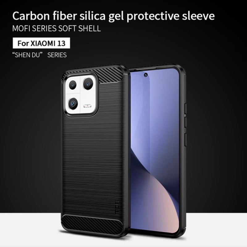 Tok Xiaomi 13 Mofi Szálcsiszolt Szénszálas