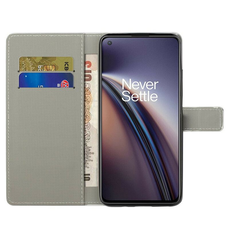 Fliptok / Bőrtok OnePlus Nord CE 5G Anglia Zászló