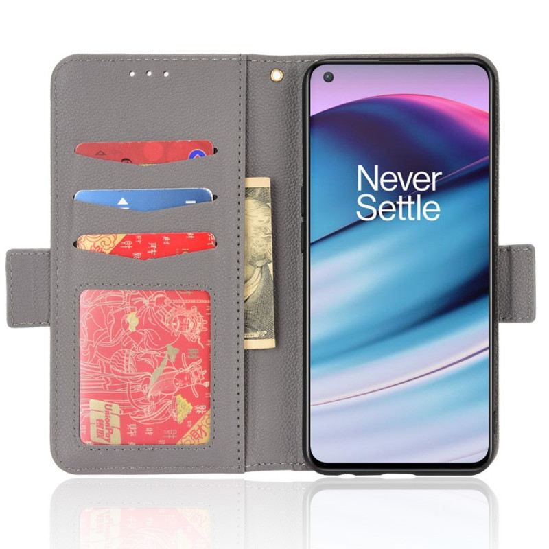 Fliptok / Bőrtok OnePlus Nord CE 5G Flap Dupla Új Színek