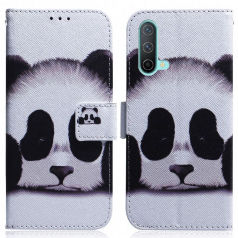 Fliptok / Bőrtok OnePlus Nord CE 5G Panda Arc