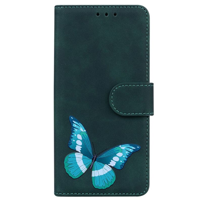 Fliptok / Bőrtok OnePlus Nord CE 5G Skin-touch Butterfly