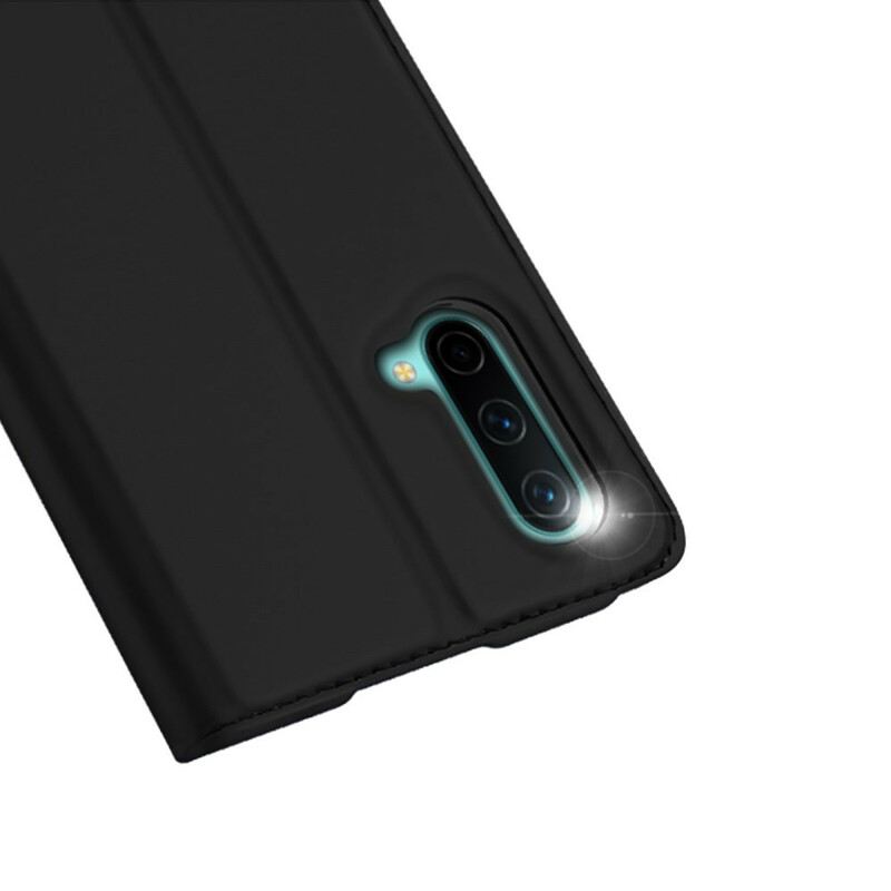 Fliptok OnePlus Nord CE 5G Bőrtok Skin Pro Dux Ducis