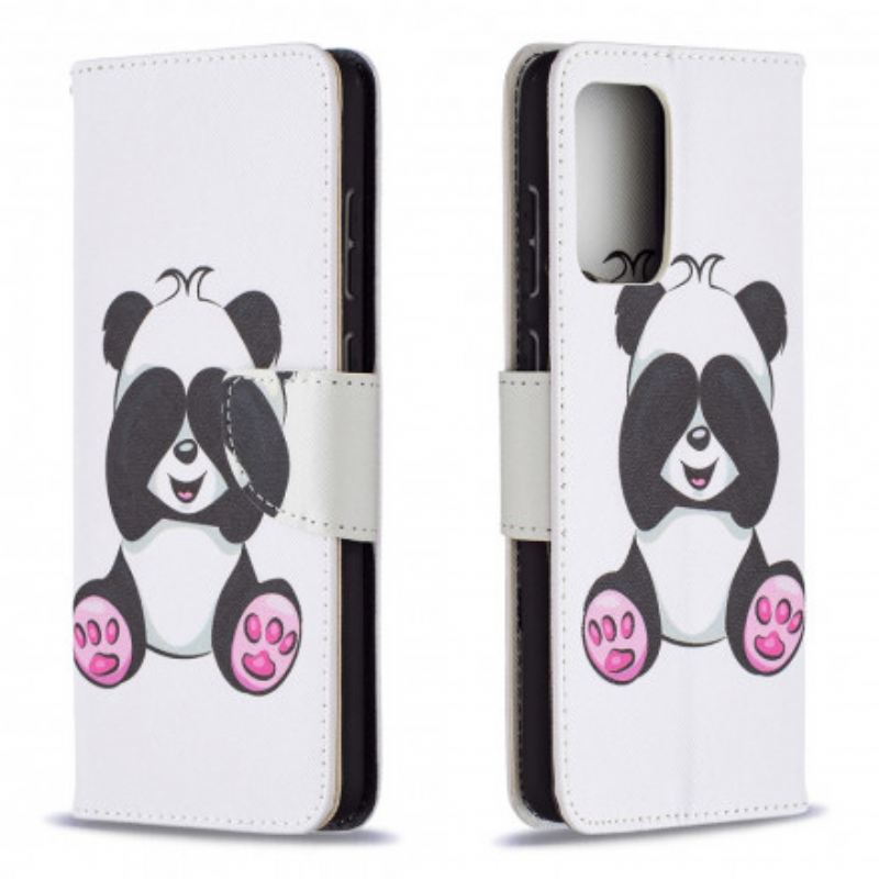 Fliptok Samsung Galaxy A72 4G / A72 5G Panda Fun