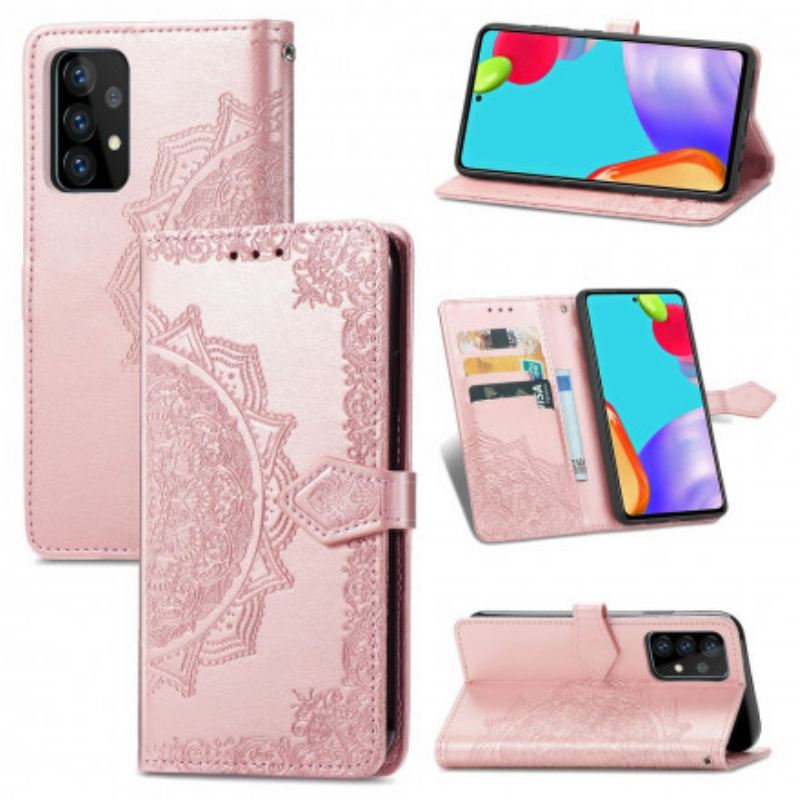 Kinyitható Tokok Samsung Galaxy A72 4G / A72 5G Mandala Középkor