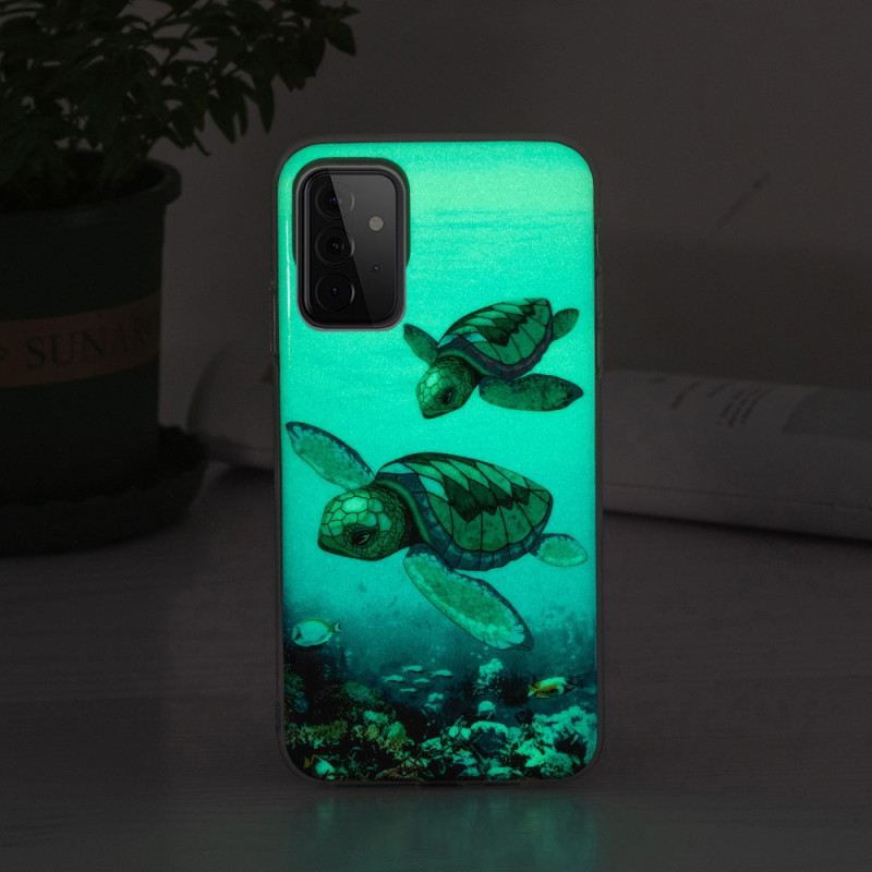 Tok Samsung Galaxy A72 4G / A72 5G Fluoreszkáló Teknősök