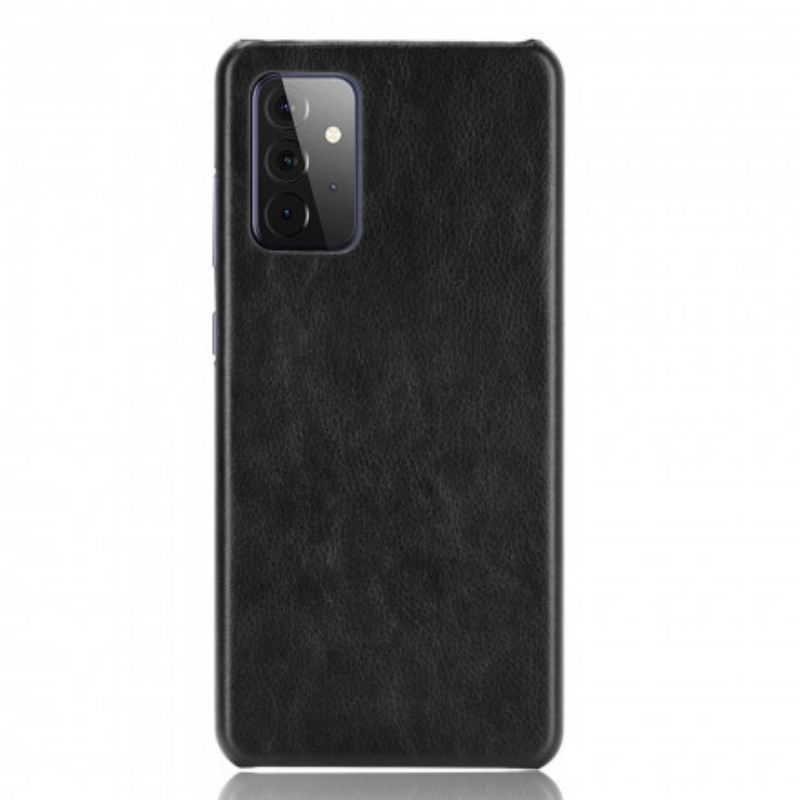 Tok Samsung Galaxy A72 4G / A72 5G Litchi Performance Leather Effect