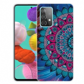 Tok Samsung Galaxy A72 4G / A72 5G Színes Mandala