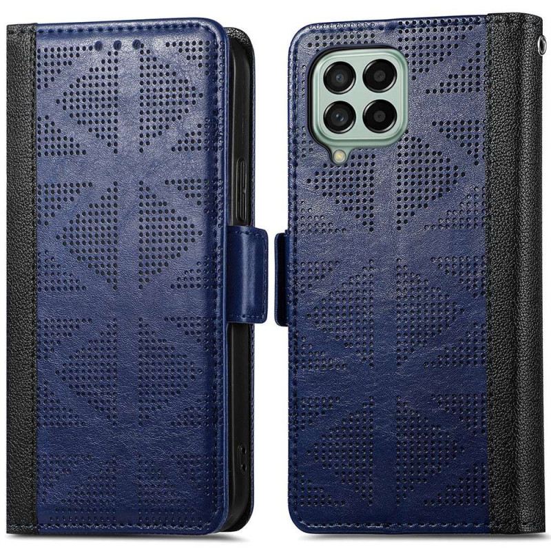 Fliptok / Bőrtok Samsung Galaxy M53 5G Cross Design