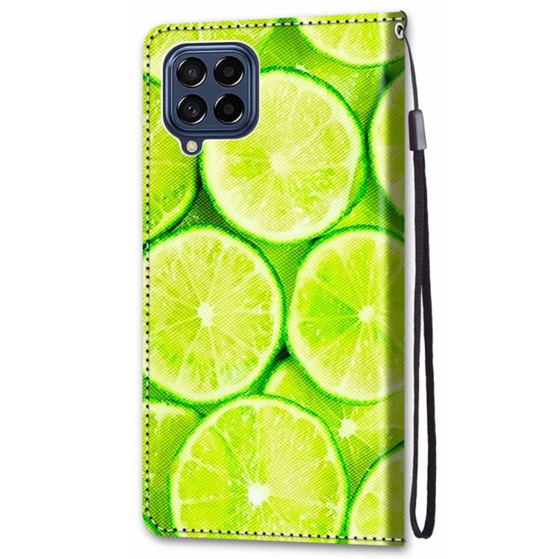 Fliptok / Bőrtok Samsung Galaxy M53 5G Limes