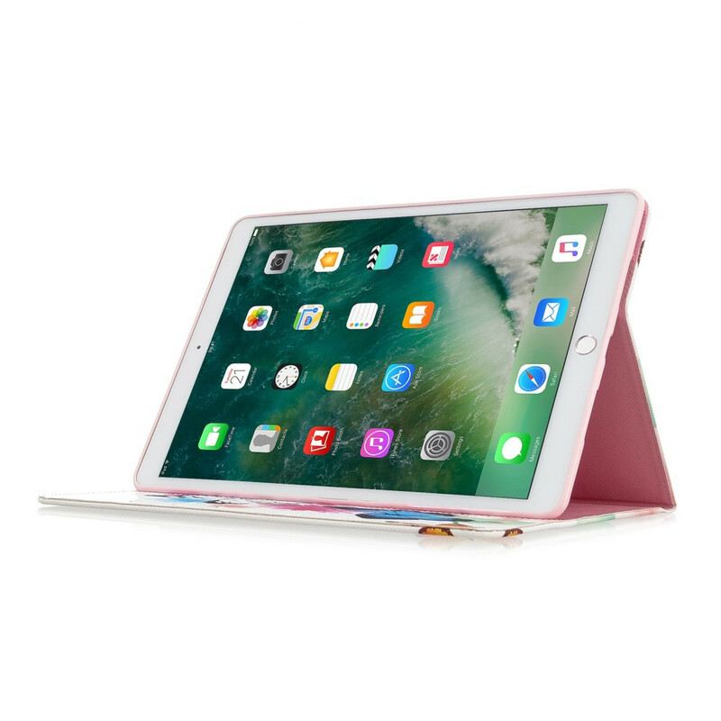 Fliptok iPad 10.2" (2020) (2019) Virágfestés