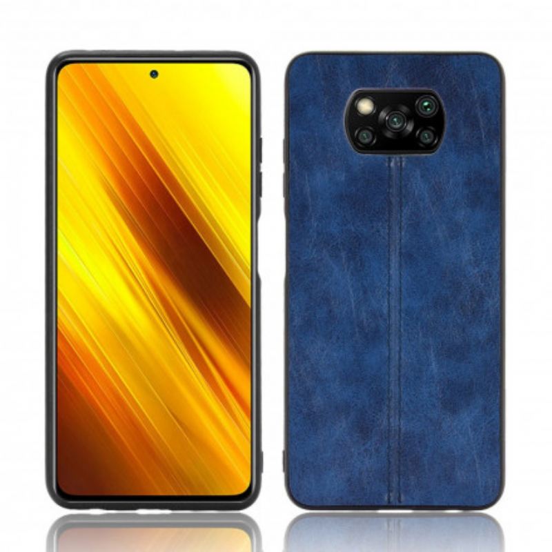 Tok Poco X3 / X3 Pro / X3 NFC Couture Bőr Hatás