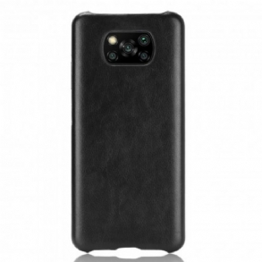 Tok Poco X3 / X3 Pro / X3 NFC Litchi Performance Leather Effect