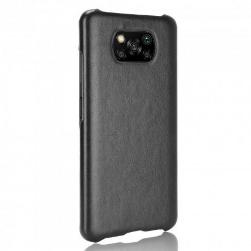 Tok Poco X3 / X3 Pro / X3 NFC Litchi Performance Leather Effect