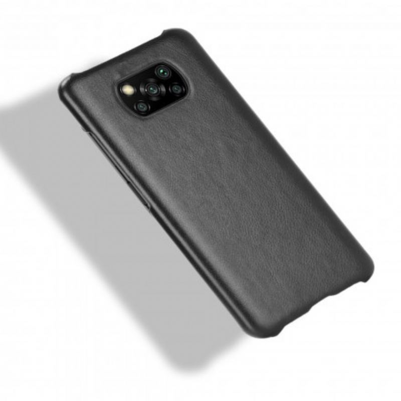 Tok Poco X3 / X3 Pro / X3 NFC Litchi Performance Leather Effect