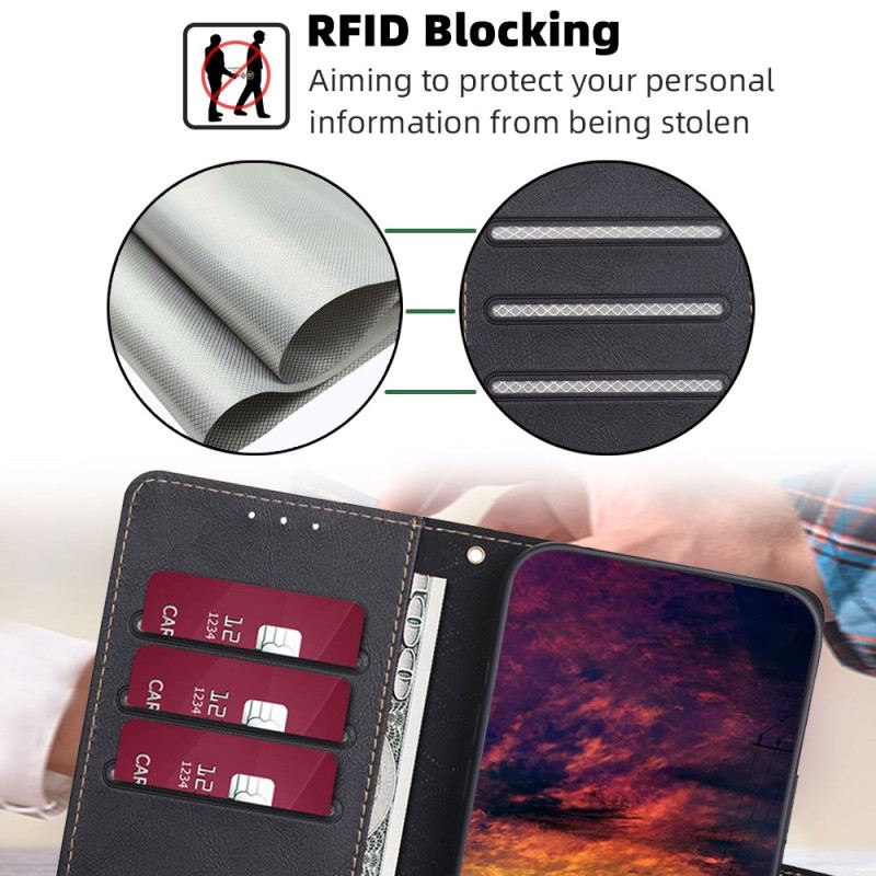 Fliptok Poco C65 Műbőr Rfid Blokkolással