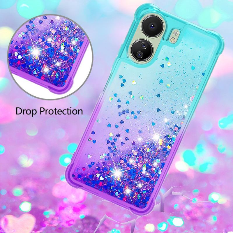 Mobiltelefon Tokok Poco C65 Gradiens Glitter