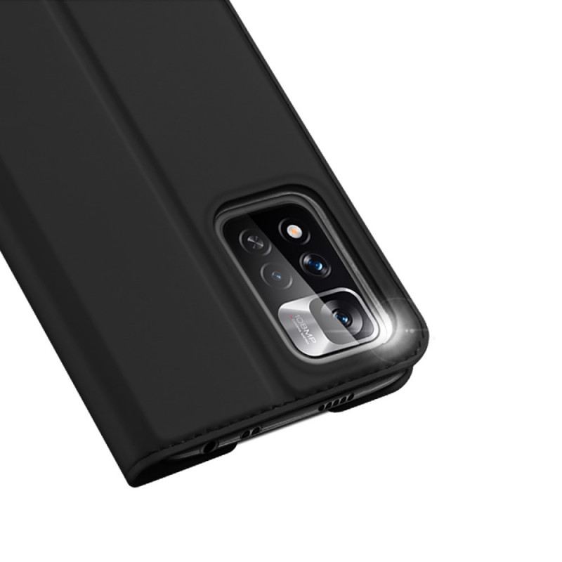 Fliptok Xiaomi Redmi Note 11 Pro Plus 5G Bőrtok Skin Pro Series Dux Ducis