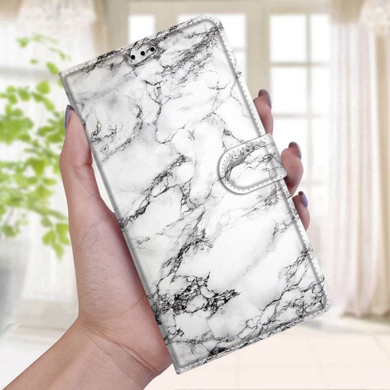 Kinyitható Tokok Xiaomi Redmi Note 11 Pro Plus 5G szíjjal Pántos Marble Elegance