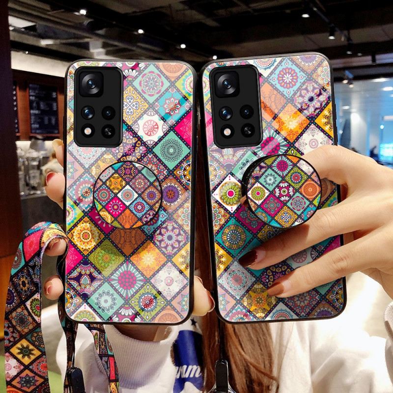 Telefontok Xiaomi Redmi Note 11 Pro Plus 5G Patchwork Mágneses Tartó