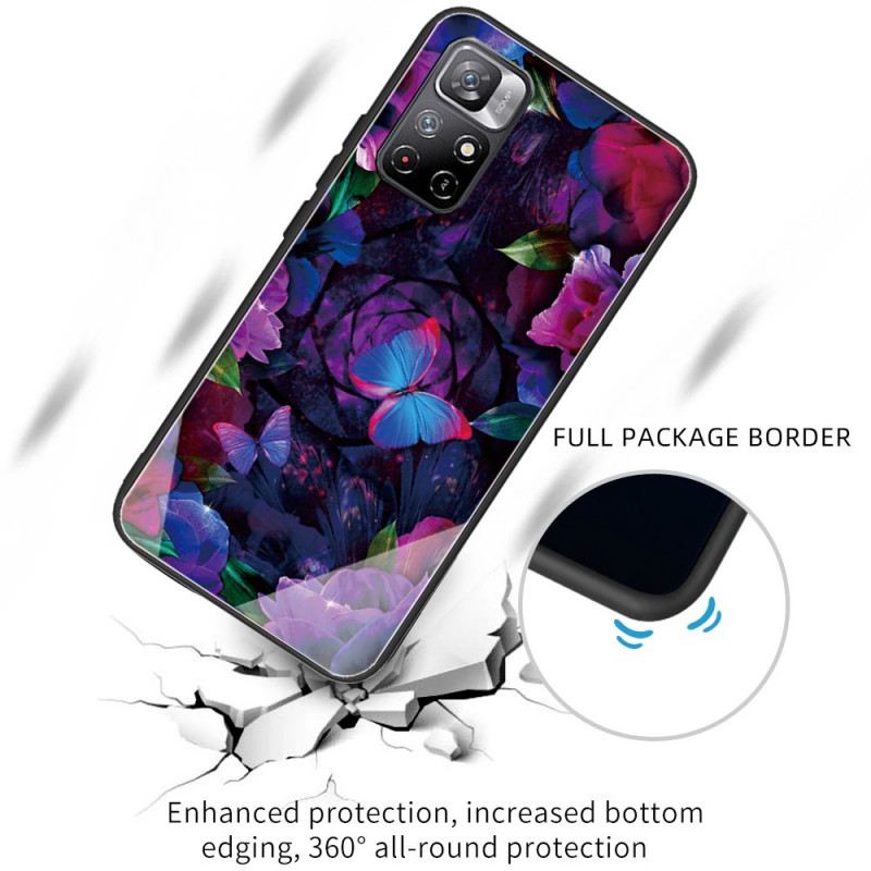 Tok Xiaomi Redmi Note 11 Pro Plus 5G Butterflies Variation Tempered Glass