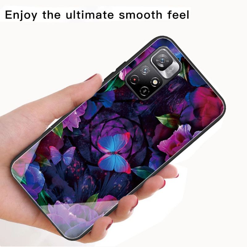 Tok Xiaomi Redmi Note 11 Pro Plus 5G Butterflies Variation Tempered Glass