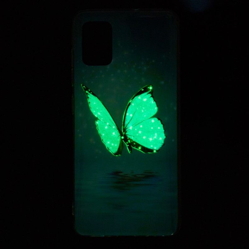 Tok Xiaomi Redmi Note 11 Pro Plus 5G Fluoreszkáló Kék Pillangó