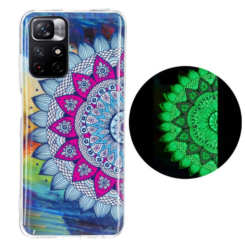 Tok Xiaomi Redmi Note 11 Pro Plus 5G Fluoreszkáló Színes Mandala