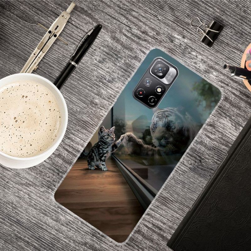 Tok Xiaomi Redmi Note 11 Pro Plus 5G Macska Álom Szilikon