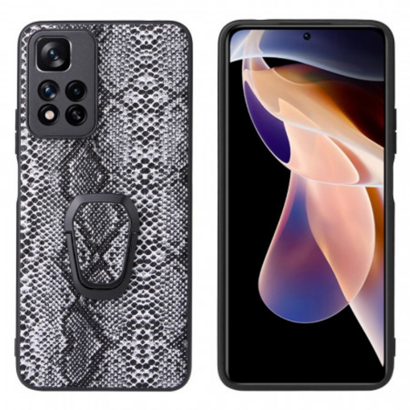 Tok Xiaomi Redmi Note 11 Pro Plus 5G Snake Stílusú Gyűrűtartó