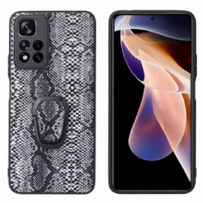 Tok Xiaomi Redmi Note 11 Pro Plus 5G Snake Stílusú Gyűrűtartó