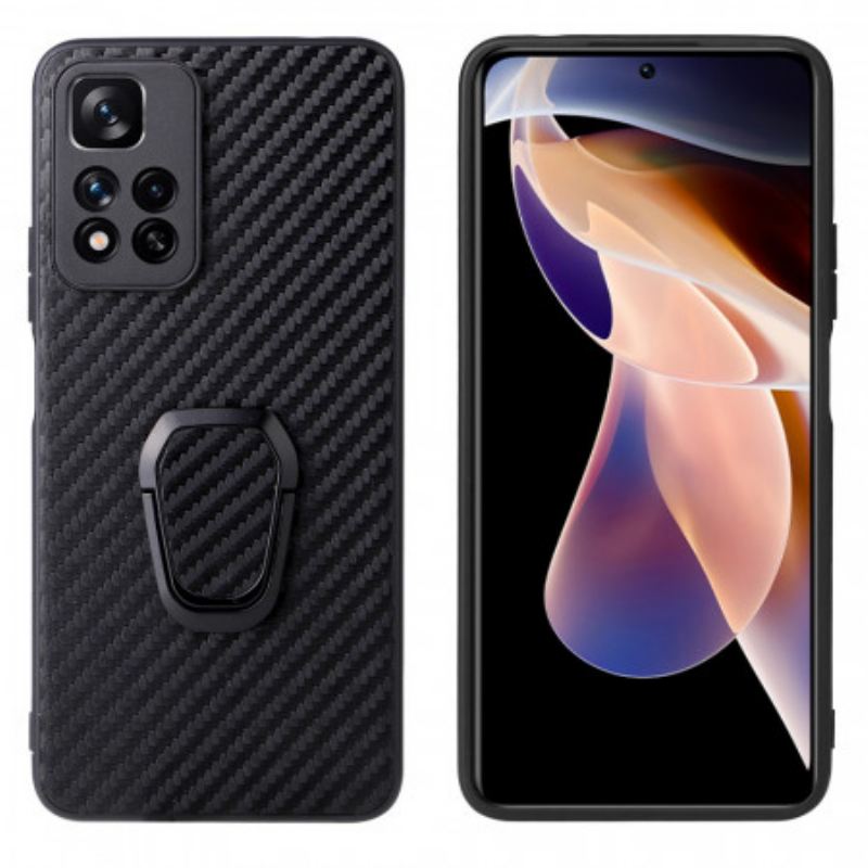 Tok Xiaomi Redmi Note 11 Pro Plus 5G Szénszálas Gyűrűtámasz