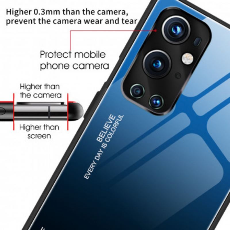 Telefontok OnePlus 9 Pro Edzett Üveg Légy Önmagad