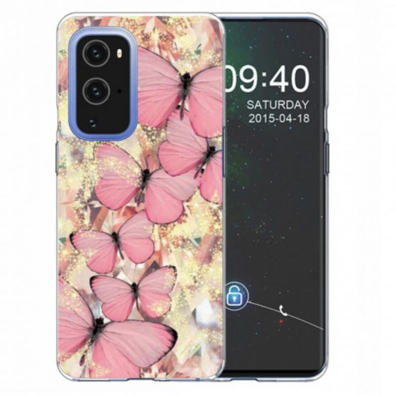 Telefontok OnePlus 9 Pro Pillangók Pillangók