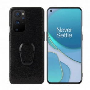 Tok OnePlus 9 Pro Fekete Csillogó Gyűrű-támaszték