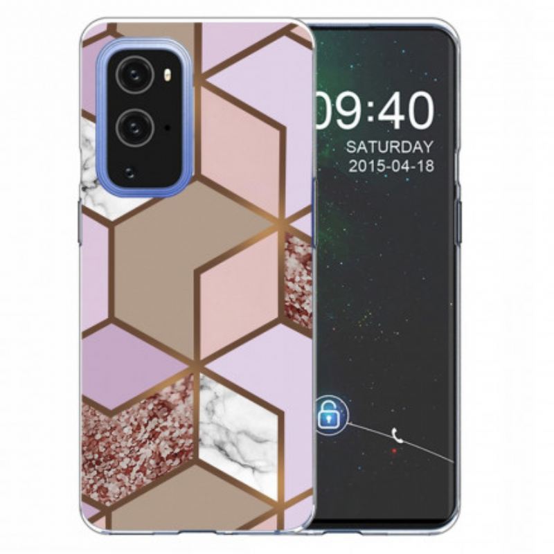 Tok OnePlus 9 Pro Geometrikus Márvány