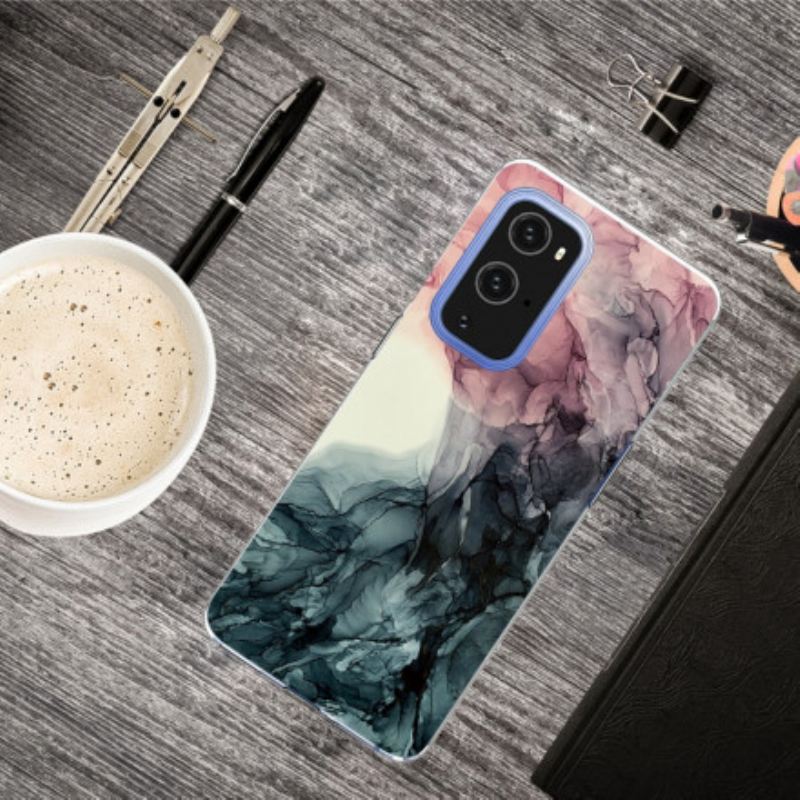 Tok OnePlus 9 Pro Színes Márvány